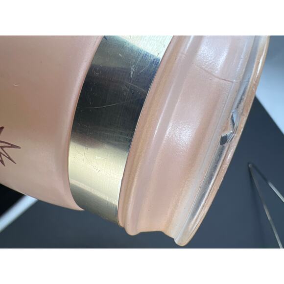 Vtg Siesta Ware Mugs 4 Set Frosted Wood Handles Tiki Bar Mid Century Tropical - Picture 8 of 10